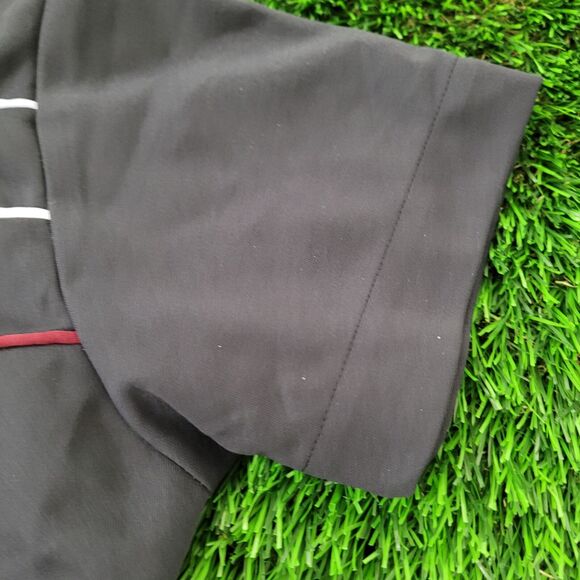 Vintage 80s King-Louie Polo Shirt Womens XS 17x24 Black - Picture 12 of 12